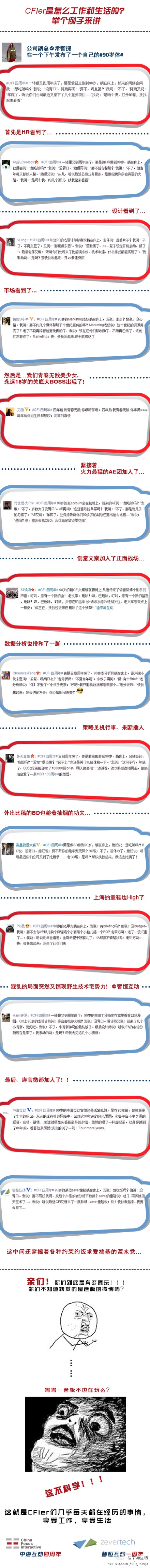 中海微博互動中的兩個亮點